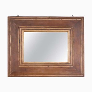 Antique Inlaid Walnut Wall Mirror, 1820s-DCO-666056