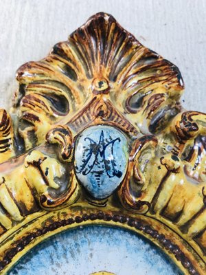 Antique Italian Ave Maria Majolica-WQJ-849609