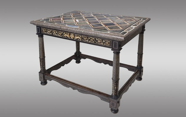 Antique Italian Baroque Center Table-LQ-957947