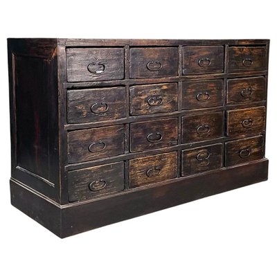 Antique Italian Belle Époque Wooden Chest of Drawers, 1900s-GDD-1344889