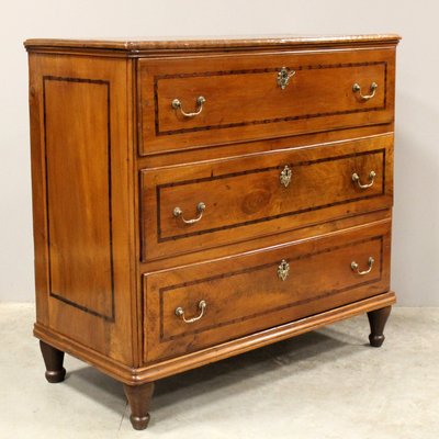 Antique Italian Chest of Drawers in Walnut-UMS-2021387