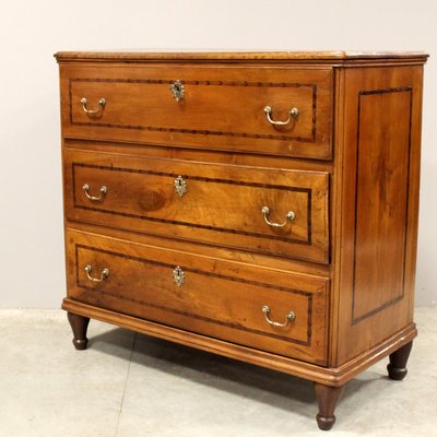 Antique Italian Chest of Drawers in Walnut-UMS-2021387