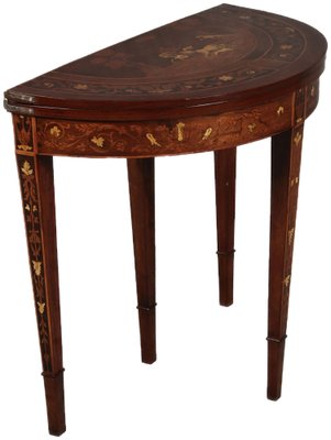 Antique Italian Consol Side Table with Hunting Motifs, 1820-DXD-1750419