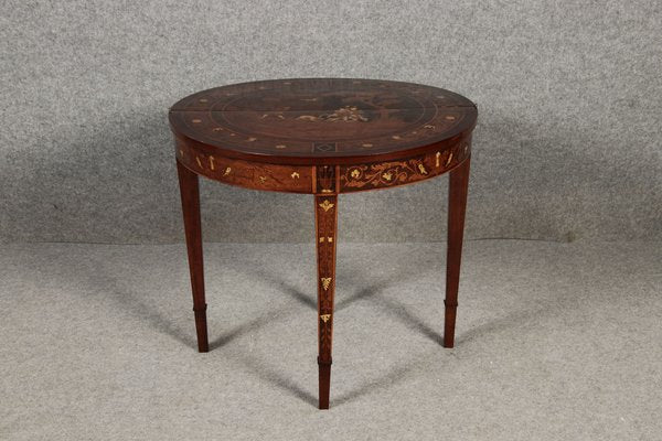 Antique Italian Consol Side Table with Hunting Motifs, 1820-DXD-1750419