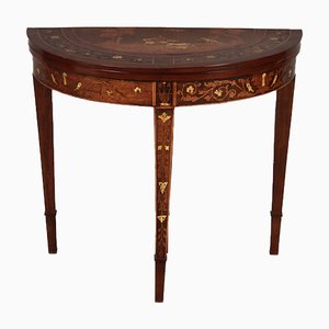 Antique Italian Consol Side Table with Hunting Motifs, 1820-DXD-1750419