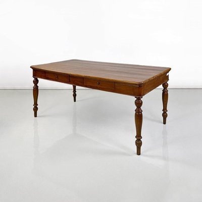 Antique Italian Dining Table in Walnut, 1900s-GDD-1779812