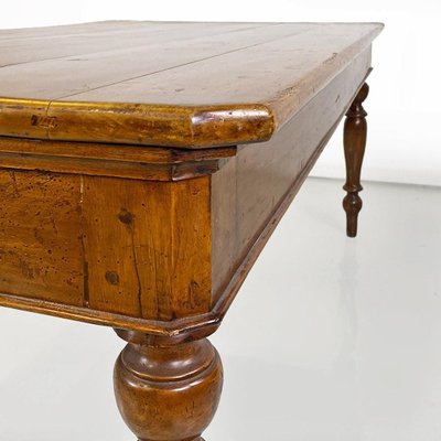 Antique Italian Dining Table in Walnut, 1900s-GDD-1779812