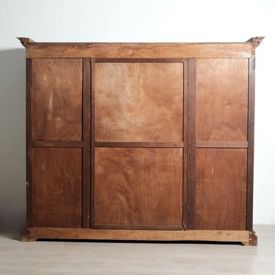 Antique Italian Four-Door Wardrobe in Walnut-XSG-2032037