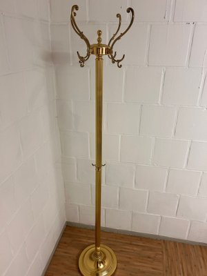 Antique Italian Jacket Stand in Brass-SZM-1771343