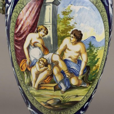 Antique Italian Neo-Renaissance Vase in Terracotta-VMM-2023898