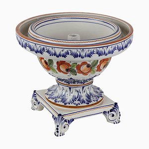 Antique Italian Planter in Majolica-VMM-2023900