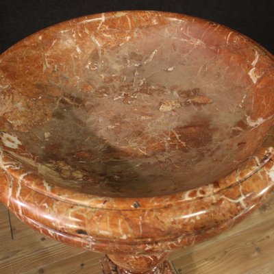 Antique Italian Red Marble Tub, 1870-RP-2033675