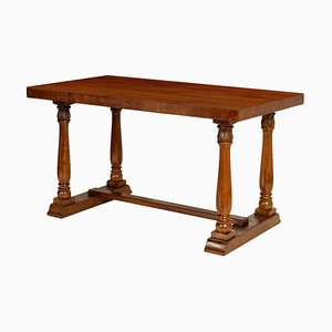 Antique Italian Walnut Desk-NJV-574707