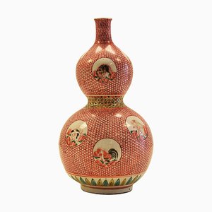 Antique Japanese Edo Period Porcelain Double Gourd Vase-ZCI-751784