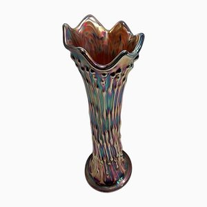 Antique Jarrón Vase from Carnival Glass-IKW-1138862