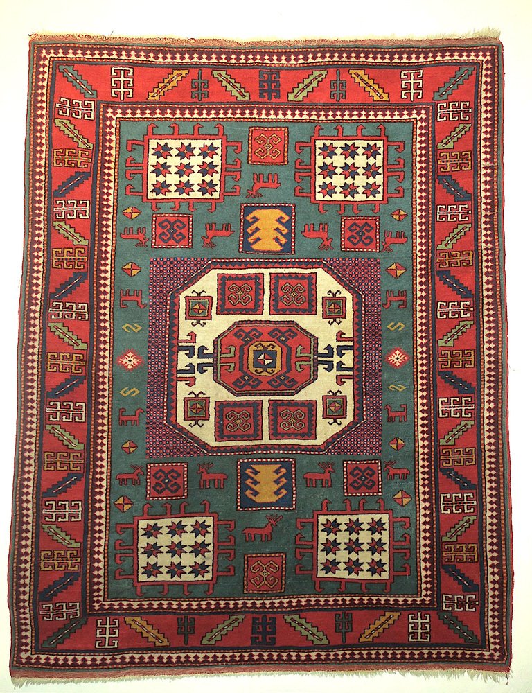 Antique Karachopf Kazak Rug, 1930s