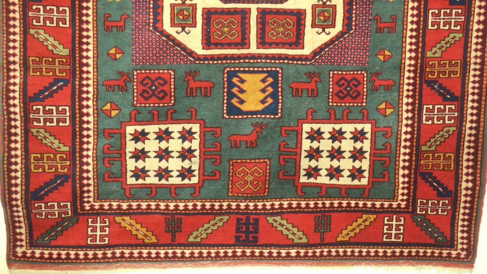 Antique Karachopf Kazak Rug, 1930s