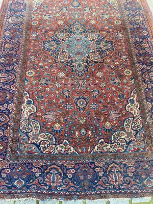 Antique Kashan Rug-YMM-1149921