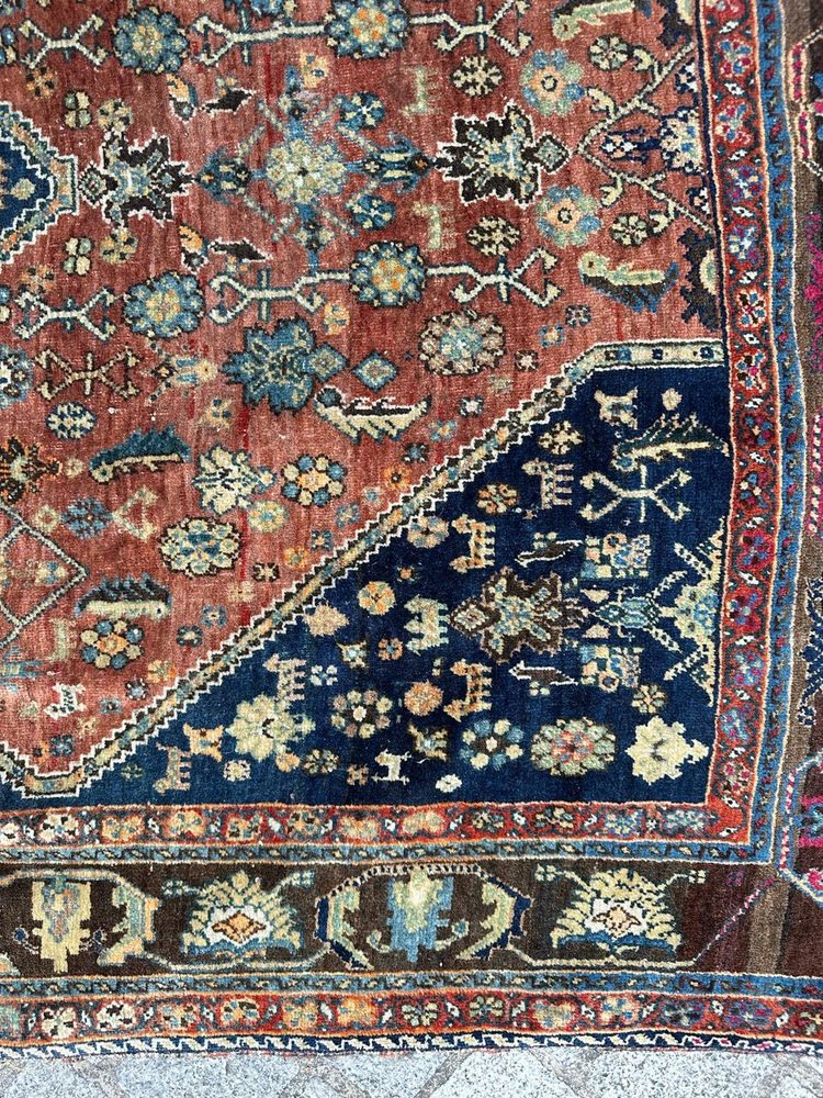 Antique Kashkouli Qashqai Rug