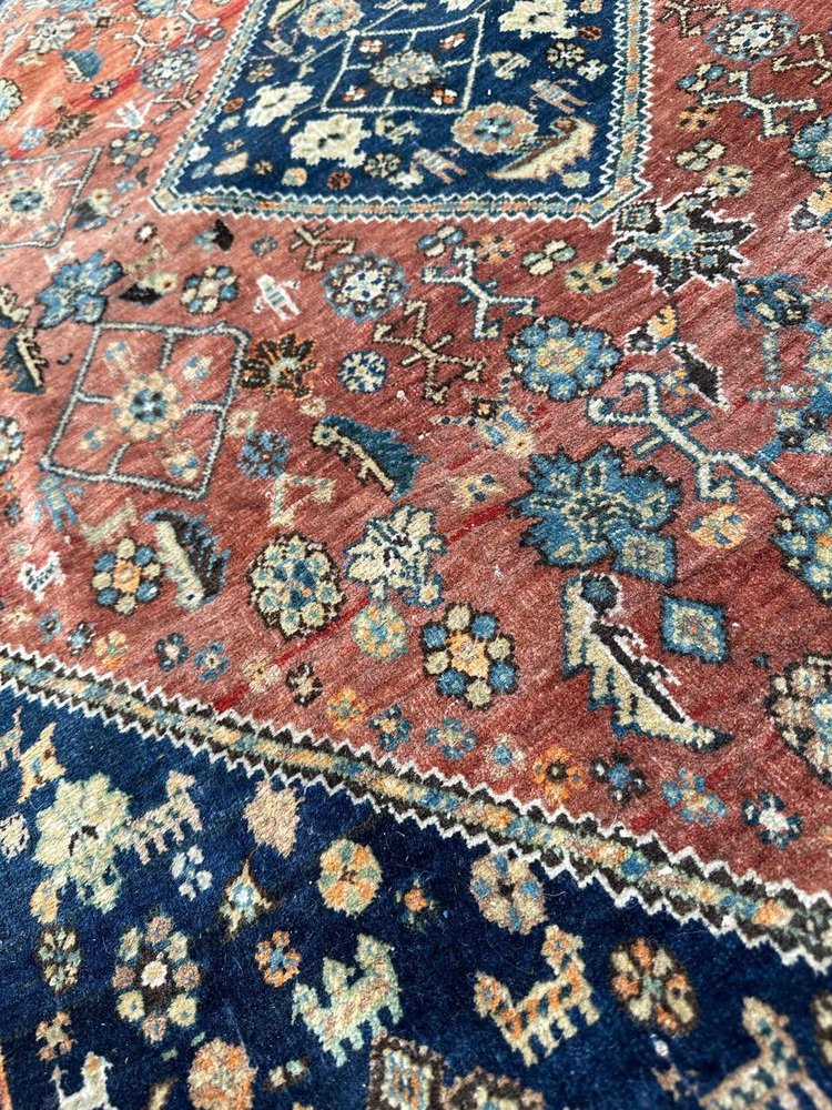 Antique Kashkouli Qashqai Rug