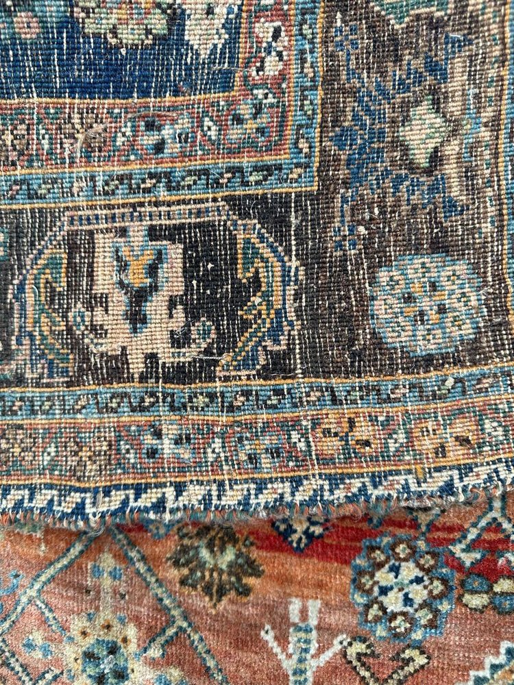 Antique Kashkouli Qashqai Rug