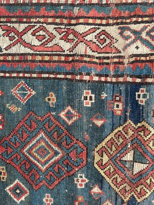 Antique Kazak Rug, 1890s-YMM-1824111