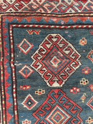 Antique Kazak Rug, 1890s-YMM-1824111