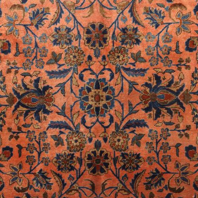 Antique Keshan Manchester Rug in Cotton and Wool-VMM-2033308