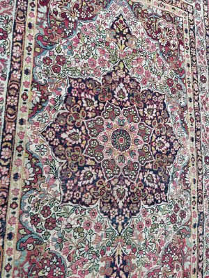 Antique Kirman Lavar Rug, 1890s-YMM-1818111