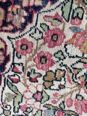 Antique Kirman Lavar Rug, 1890s-YMM-1818111