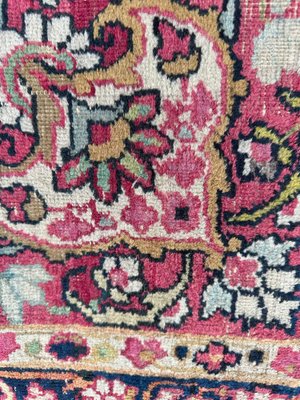 Antique Kirman Lavar Rug, 1890s-YMM-1818111