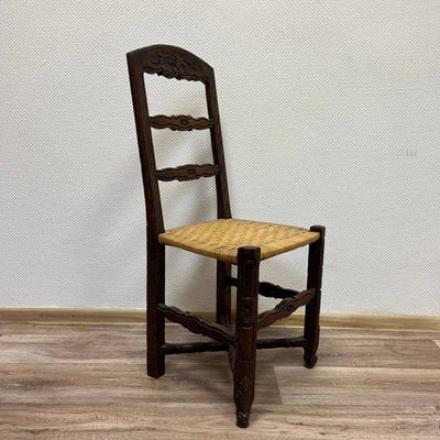 Antique Kitchen Chairs, Set of 6-ALF-2033563