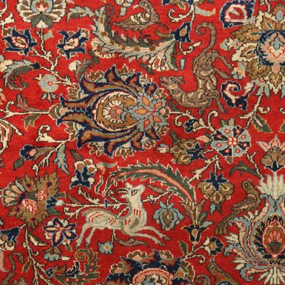 Antique Kum Rug in Wool-VMM-2026532