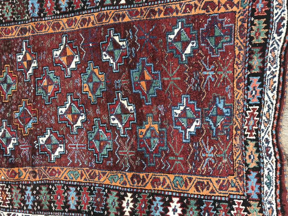 Antique Kurdish Kazak Back