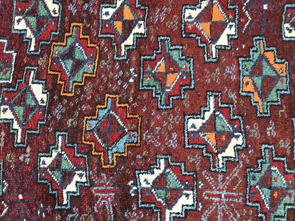 Antique Kurdish Kazak Back