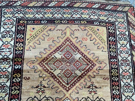 Antique Kurdish Kazak Style Runner-YMM-1158092