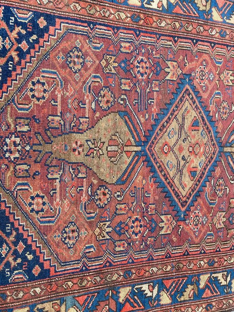 Antique Kurdish Malayer Rug