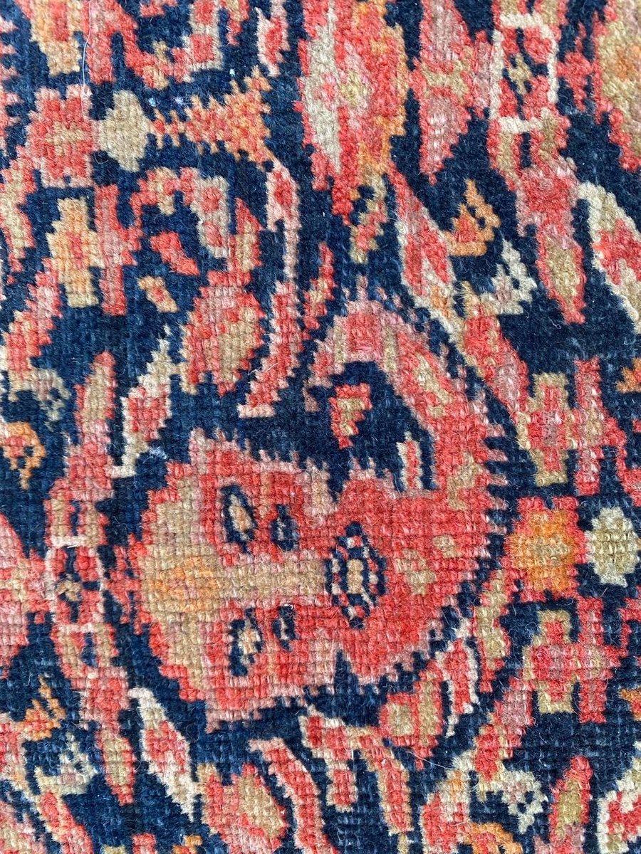 Antique Kurdish Malayer Rug