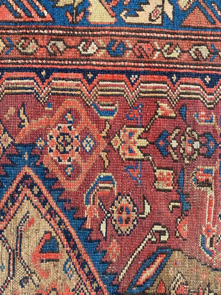 Antique Kurdish Malayer Rug