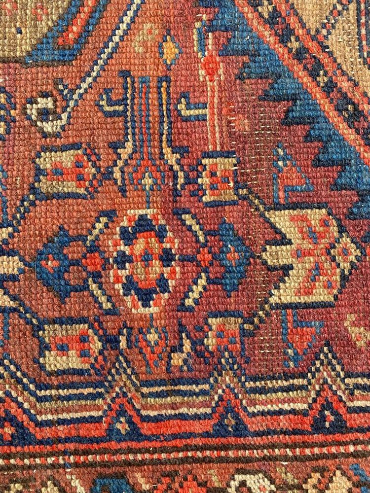 Antique Kurdish Malayer Rug