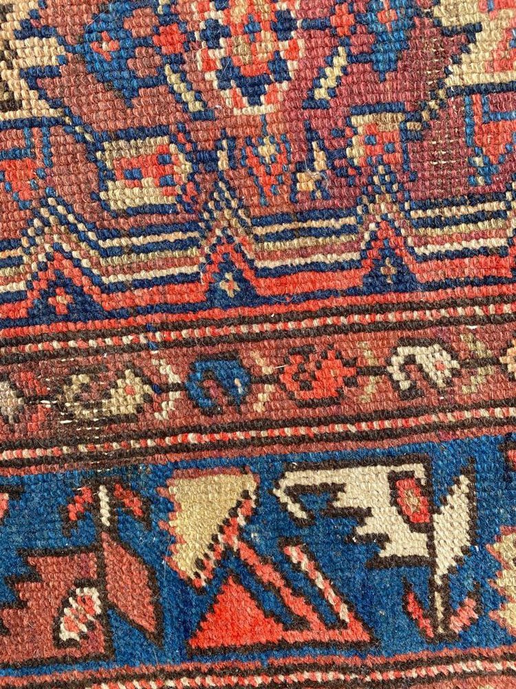 Antique Kurdish Malayer Rug