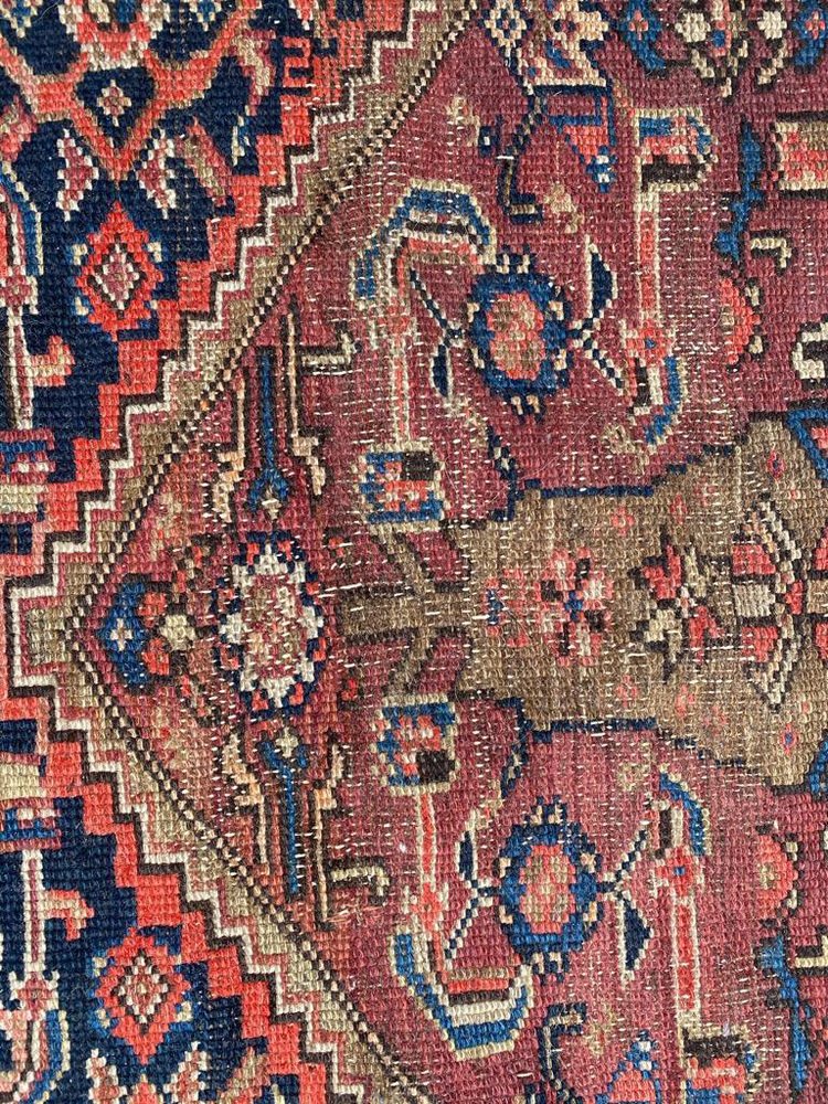 Antique Kurdish Malayer Rug