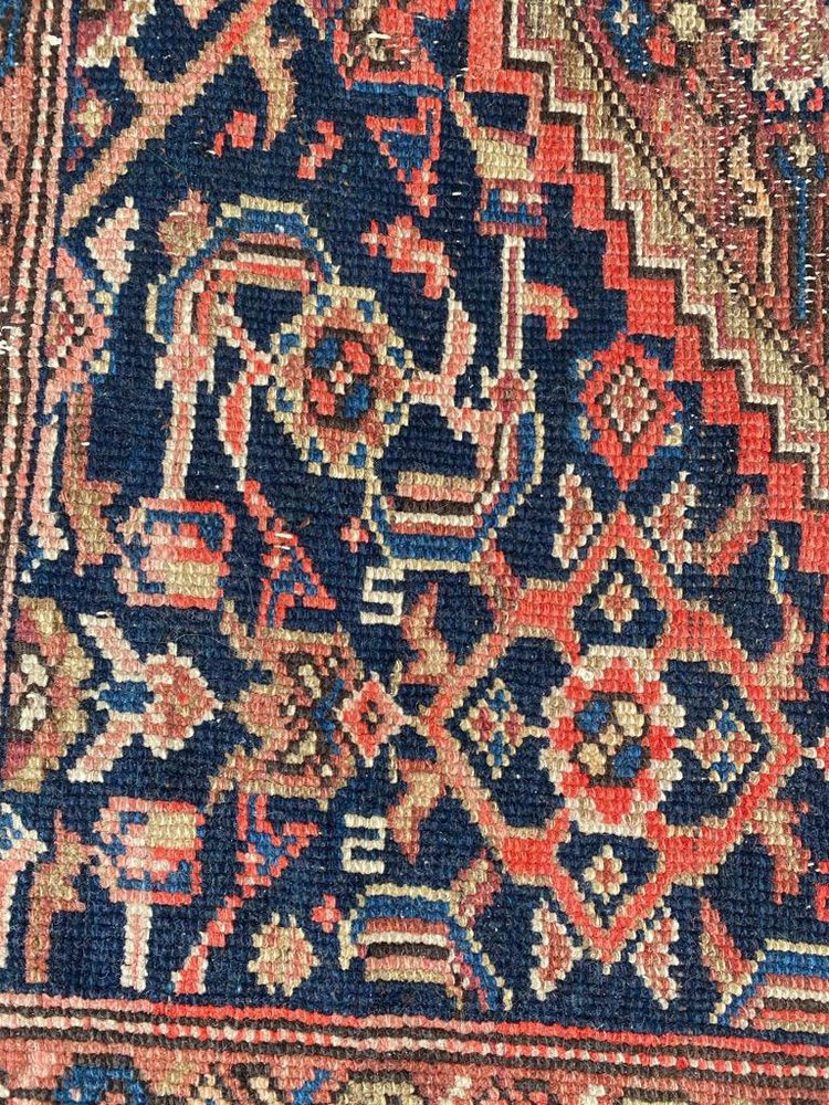 Antique Kurdish Malayer Rug