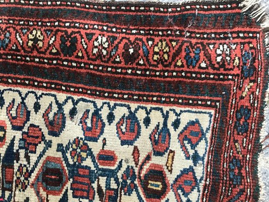 Antique Kurdish Malayer Rug-YMM-1062029