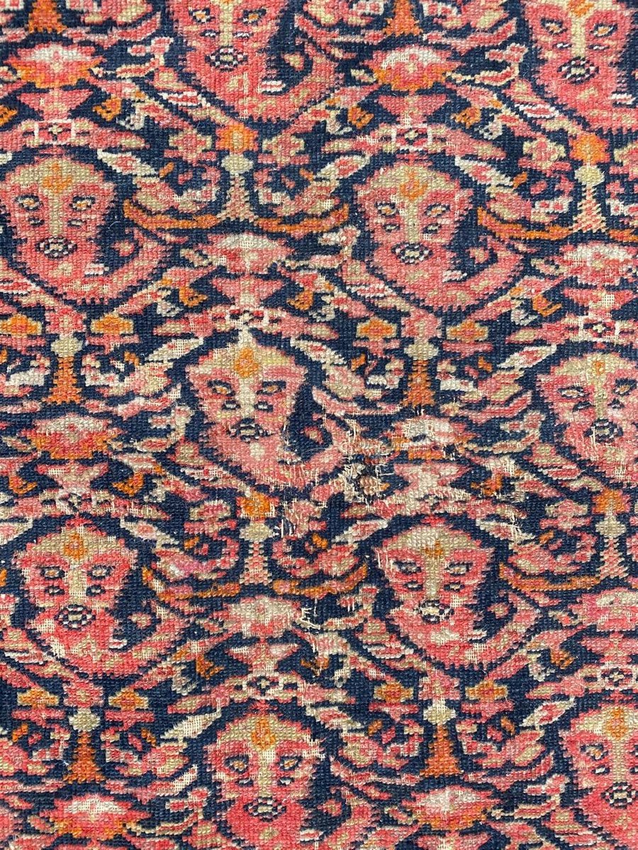 Antique Kurdish Malayer Rug