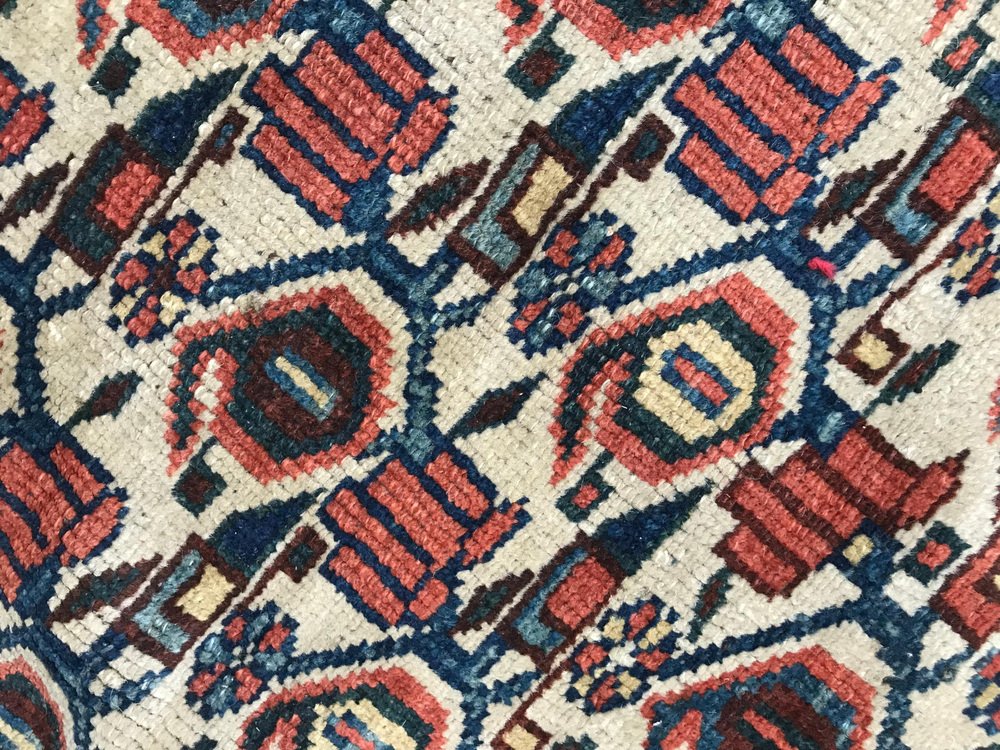 Antique Kurdish Malayer Rug