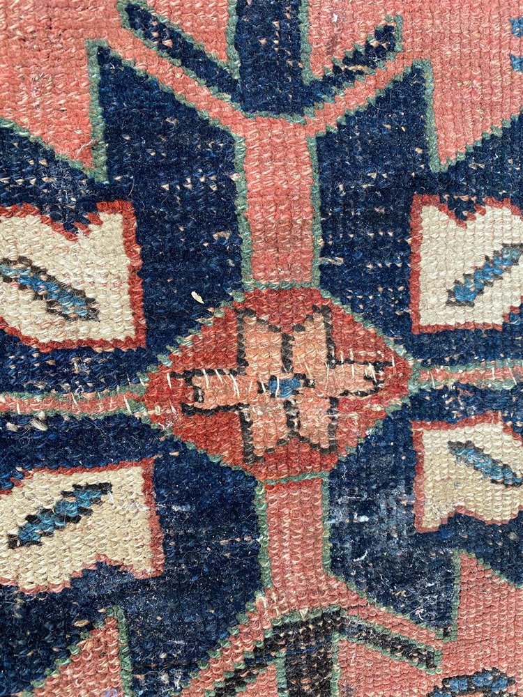 Antique Kurdish Rug, 1890s