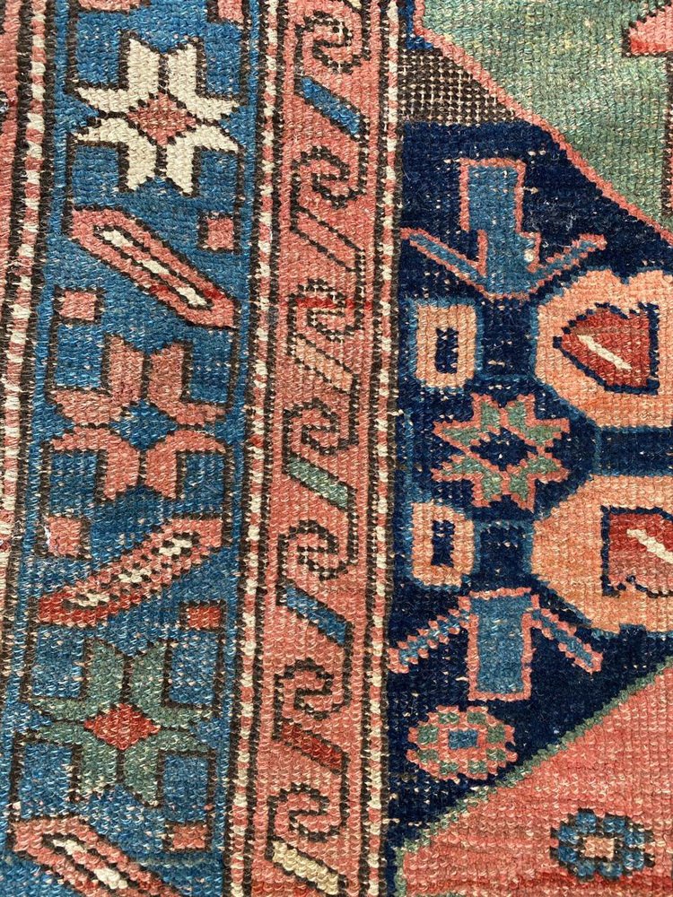 Antique Kurdish Rug, 1890s