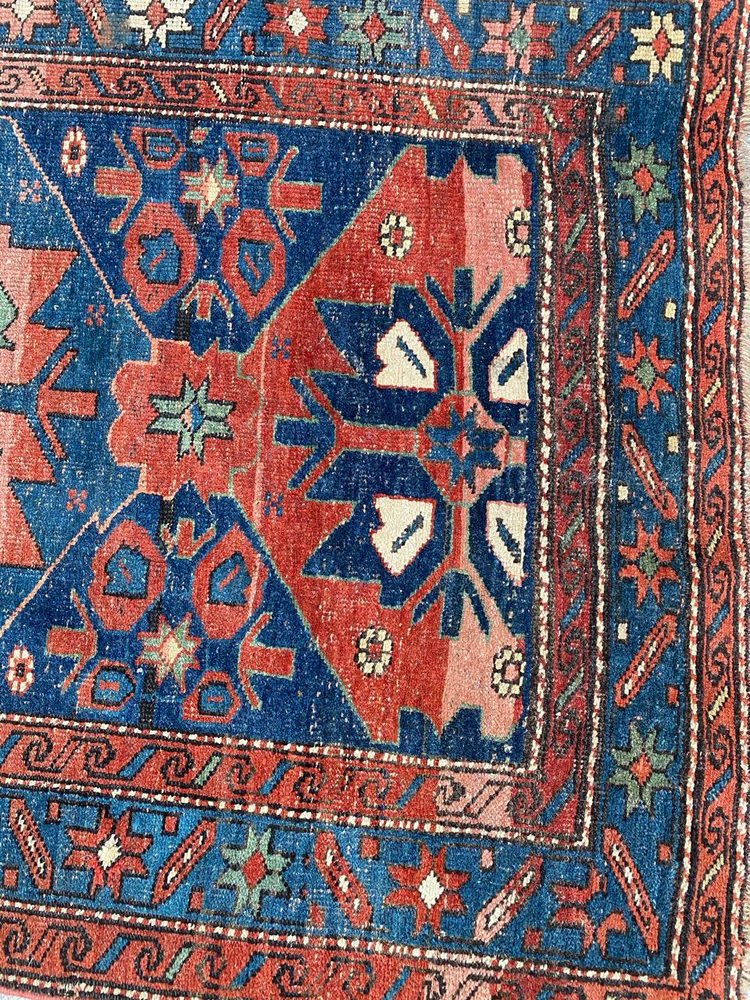 Antique Kurdish Rug, 1890s