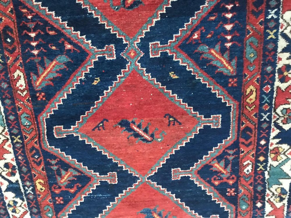 Antique Kurdish Rug